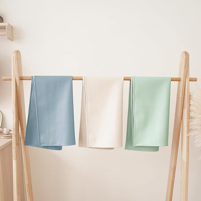 Konssy Faux Leather Baby Changing Mat, Waterproof, Wipeable & Portable Diaper - Image 6
