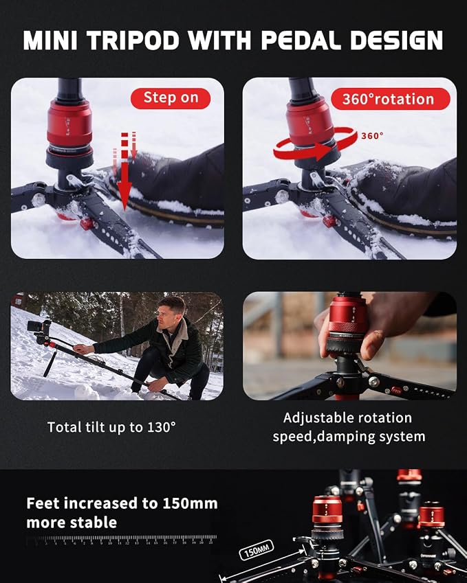 IFOOTAGE Cobra 3 Strike Monopod - Image 6