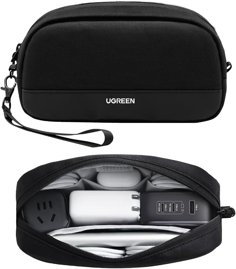 UGREEN Electronics Organizer Travel Case Bag Multifunctional Organizer Carrying by UGREEN