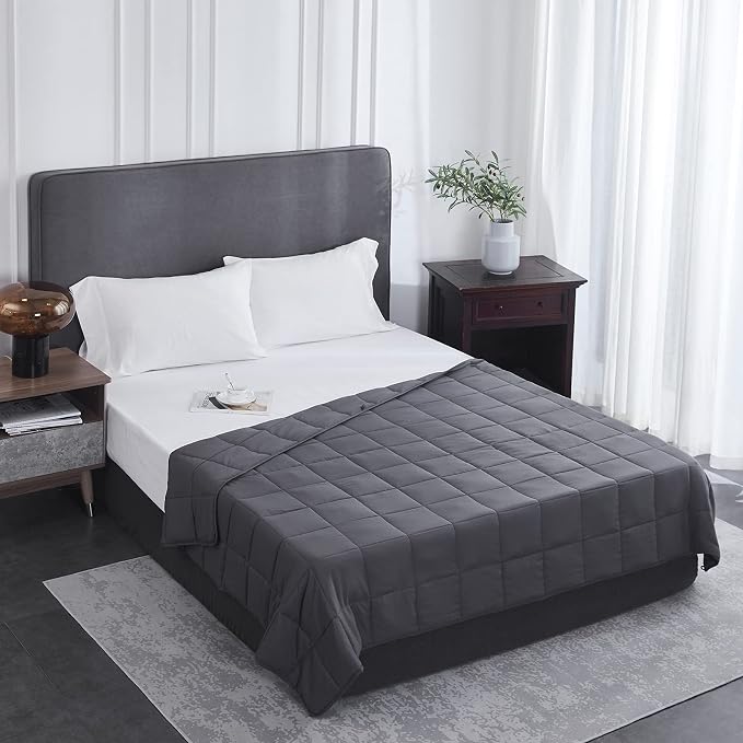 Weighted Blanket 17lbs 60"x80" Cooling Breathable Heavy Blanket Microfiber - Image 2