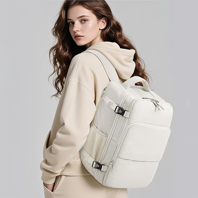 Travel Backpack for Women, Carry On Backpack Flight Approved, Personal Item - Image 2