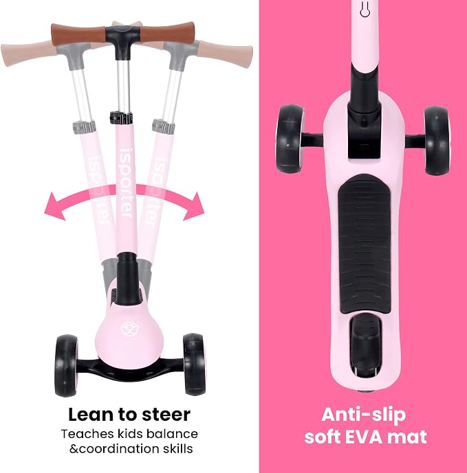iSporter Luggage Scooter for Kids Ages 2-5 | Ride-On Suitcase Scooters for Boys - Image 3