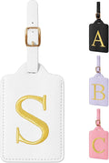 Personalized Initial Luggage Tags by izuzta