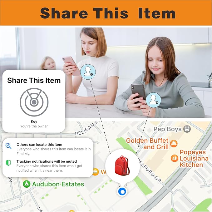 Air Tracker 4 Pack, Smart Bluetooth Tracker Works - Image 5