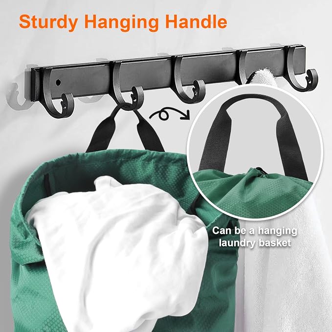 Femuar Laundry Bag Backpack Durable Laundry Bag - Image 6