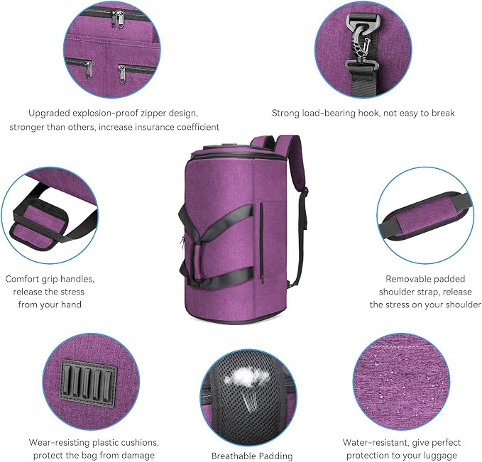 Bukere Carry on Garment Duffle Bag - Image 6