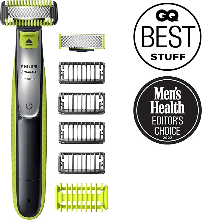 Philips Norelco OneBlade Face + Body Hybrid Electric Trimmer and Shaver - Image 10
