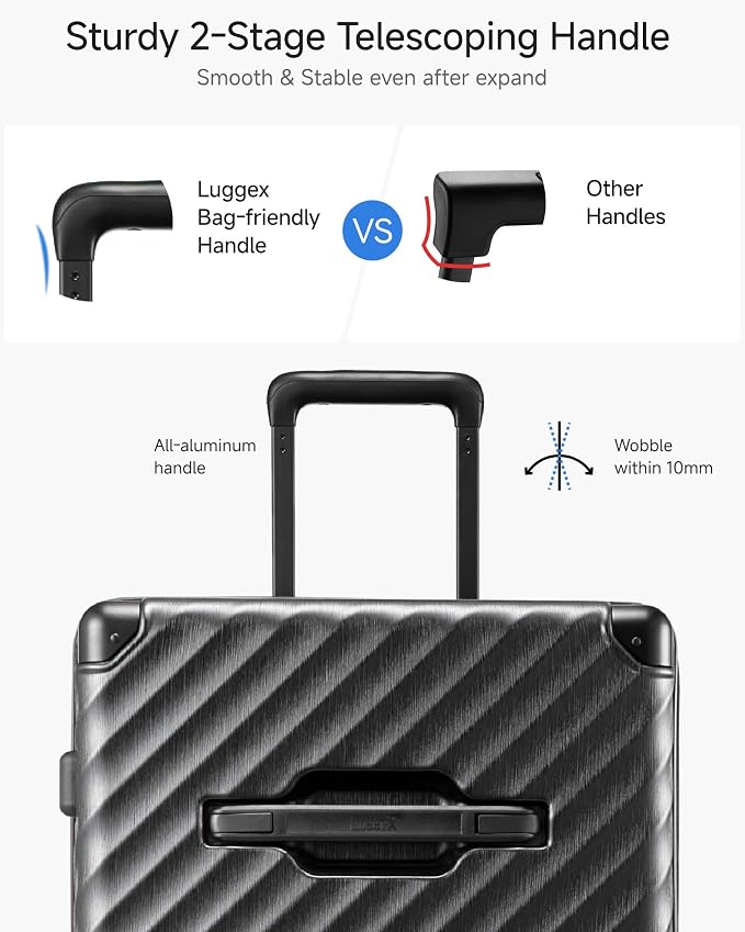 Trunk Luggage, Expandable PC Hard Shell Large Checked 28 Inch Suitcase - Image 10