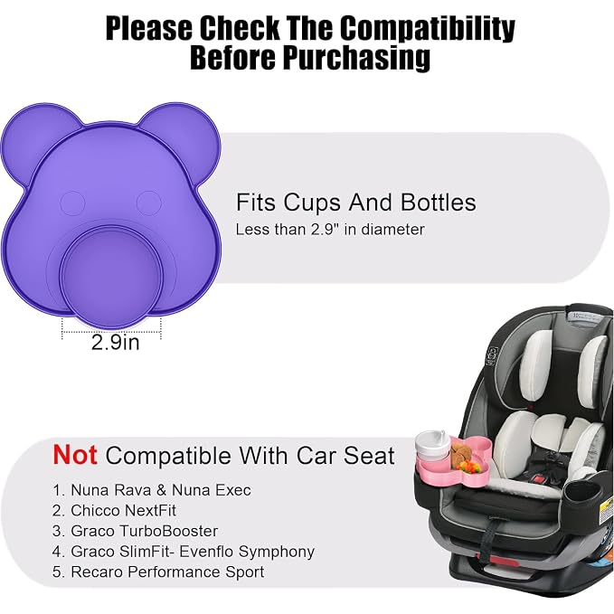 BlueOrigin Car Seat Snack Tray - Image 8