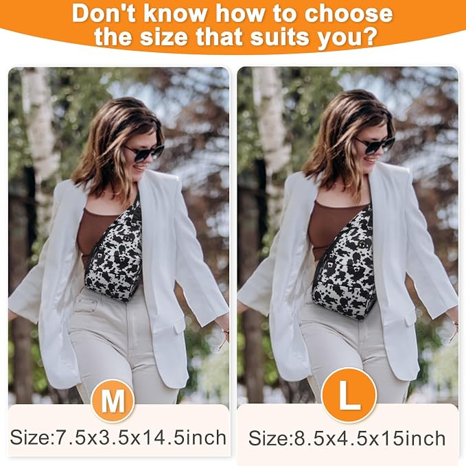Crossbody Bags for Women Men Trendy Sling Bag Bakpack Casual Chest Bag - Image 6