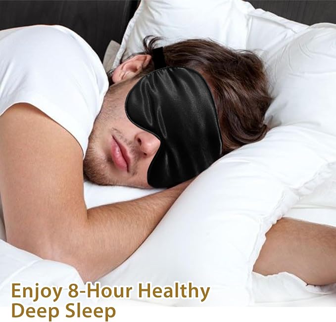 4 Pack Super Soft Silk Sleep Mask - Image 7