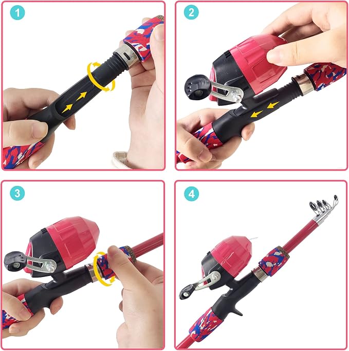 Aventik Kids Fishing Pole - Image 5