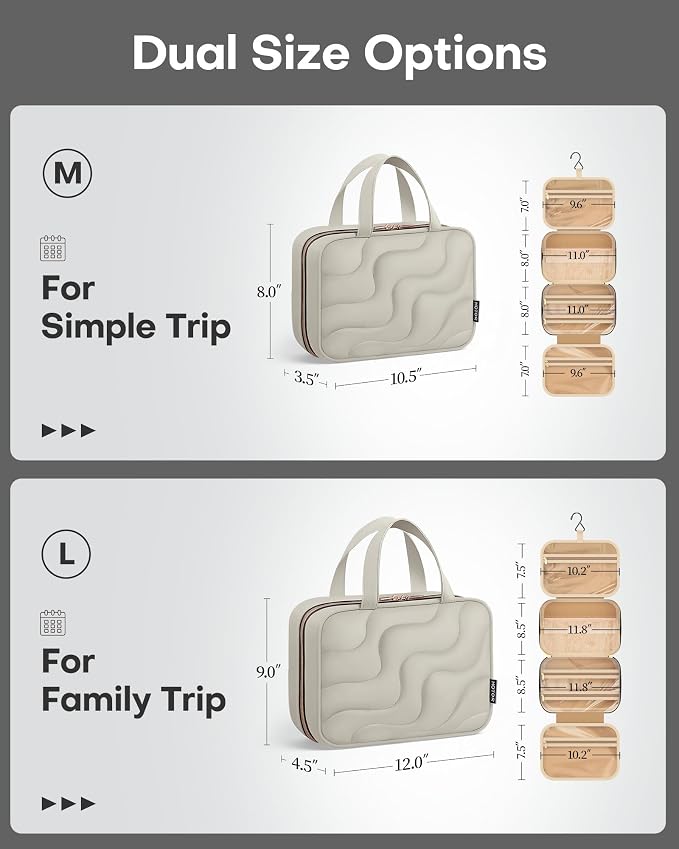 HOTOR Hanging Toiletry Bag - Image 2