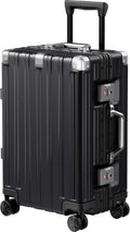Krute Carry On Luggage 20 inch Aluminum Frame Suitcase by Krute