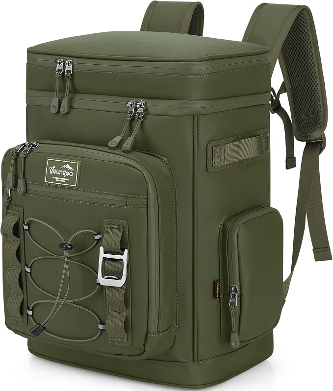 42Cans Cooler Backpack Insulated Leak Proof by YOUNGOA