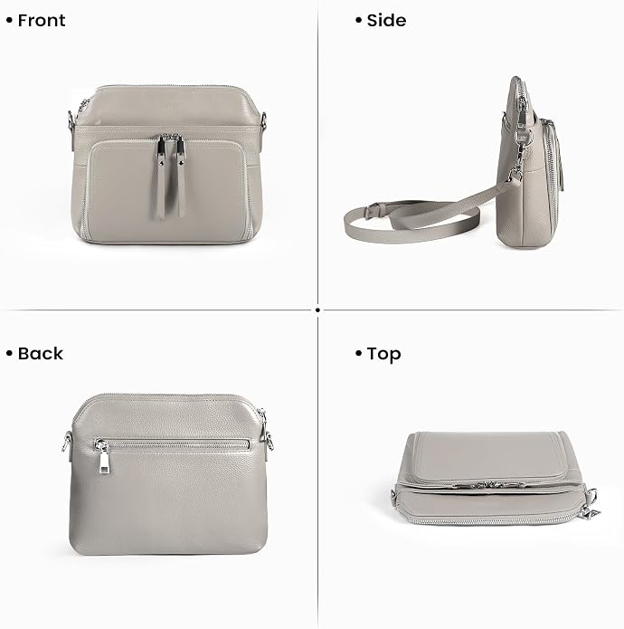 befen Genuine Leather Crossbody Purses - Image 7