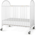 Foundations Pinnacle Folding Metal Baby Crib by FoundationsChildrensProducts