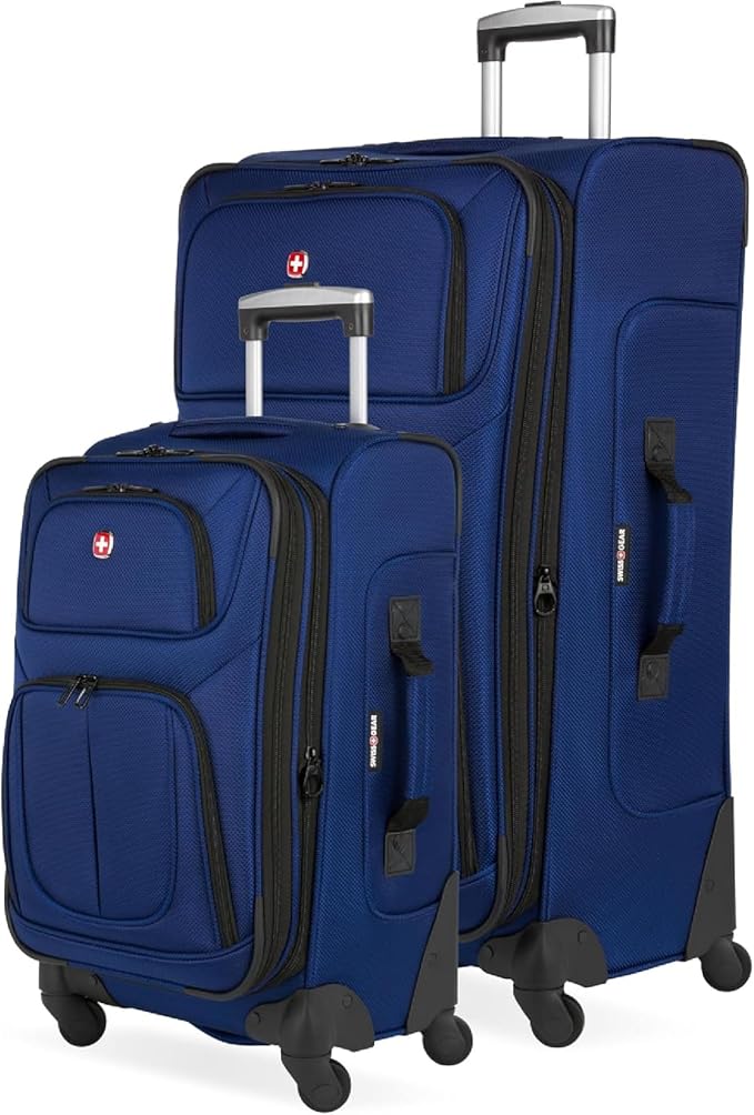 SwissGear Sion Softside Expandable Luggage, 2-Piece Set by SwissGear