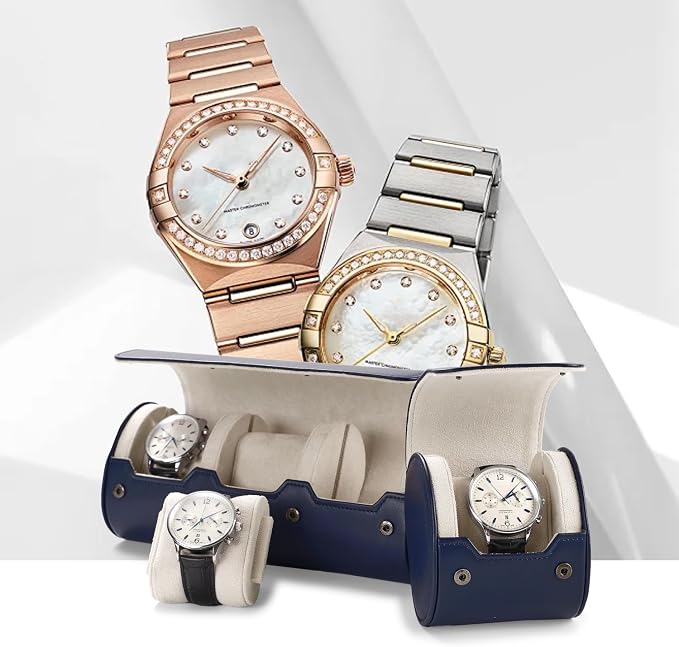 Oirlv Luxury Leather Watch Storage Case Watch Box - Image 2