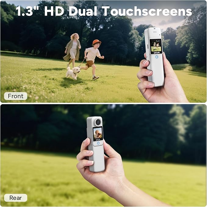 SJCAM C300 Pocket Action Camera 4K, 7Hour Power, 6-Axis Stabilization, - Image 3