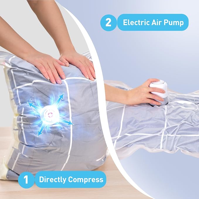 12 Pack Vacuum Storage Bags - Image 4