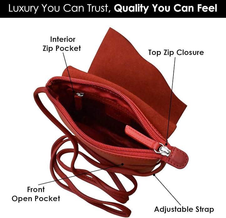 ili New York Leather Mini Sac Crossbody - Image 6