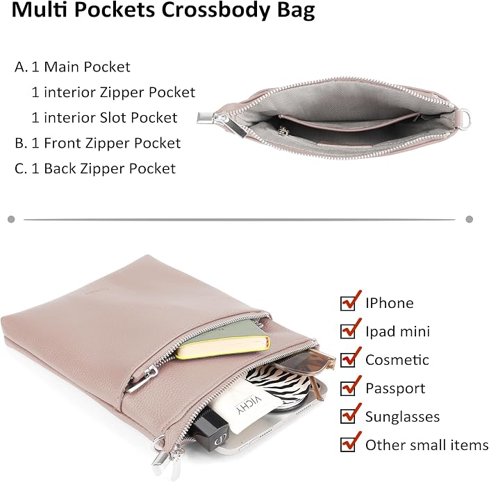 befen Genuine Leather Small Crossbody Purses - Image 3