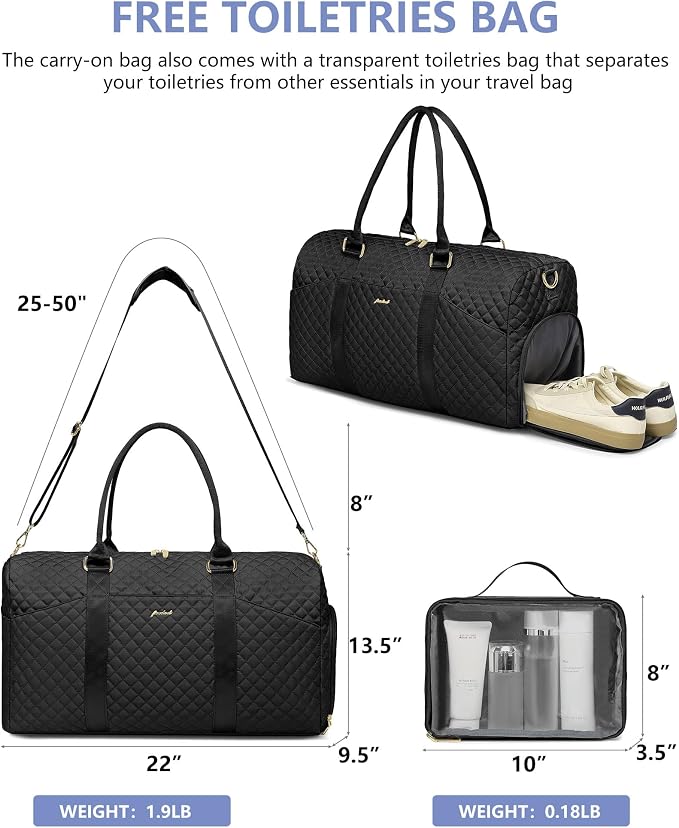 Weekender Travel Duffle Bag for Women - Image 2