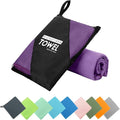 Microfiber Travel Towel, Soft Lightweight Quick Dry Towel, Super Absorbent by ZIUDBOC