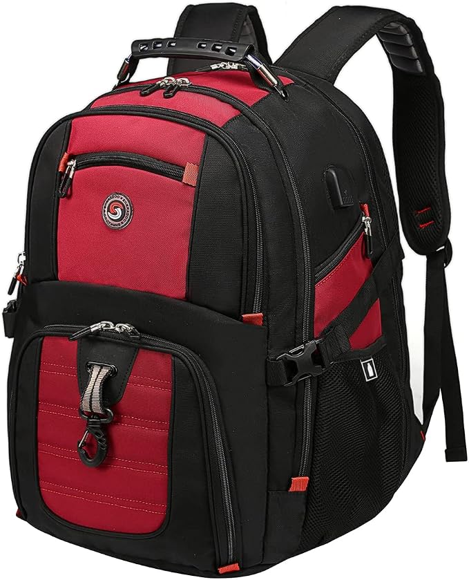 SHRRADOO Extra Large 50L Travel Laptop Backpack by SHRRADOO