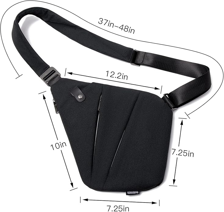 weiatas Sling Bag Chest Shoulder Backpack Crossbody Bags - Image 4