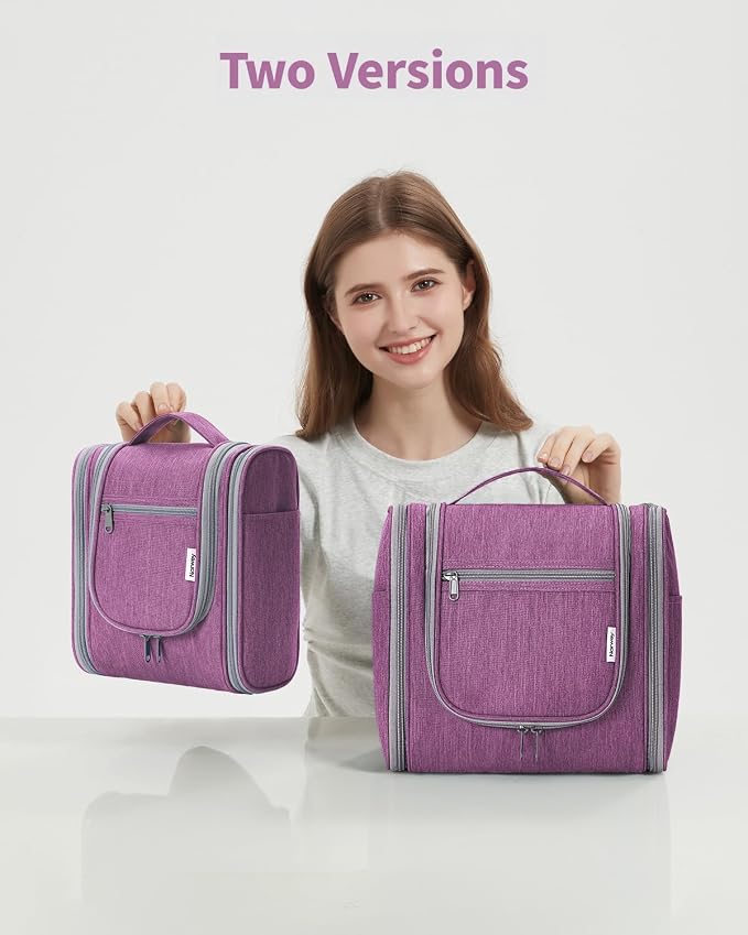 Hanging Toiletry Bag for Women Travel Makeup Bag Organizer Toiletries Bag for - Image 8