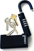 Kingsley Guard-a-Key Black Realtor's Lockbox Portable Resettable Hanging Key by Kingsley