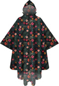 PTEROMY Hooded Rain Poncho for Adult by PTEROMY