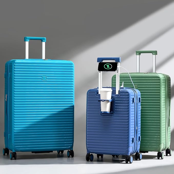 Hard Shell Suitcases 20 Inch Carry on Luggage Airline Approved, Expandable - Image 14