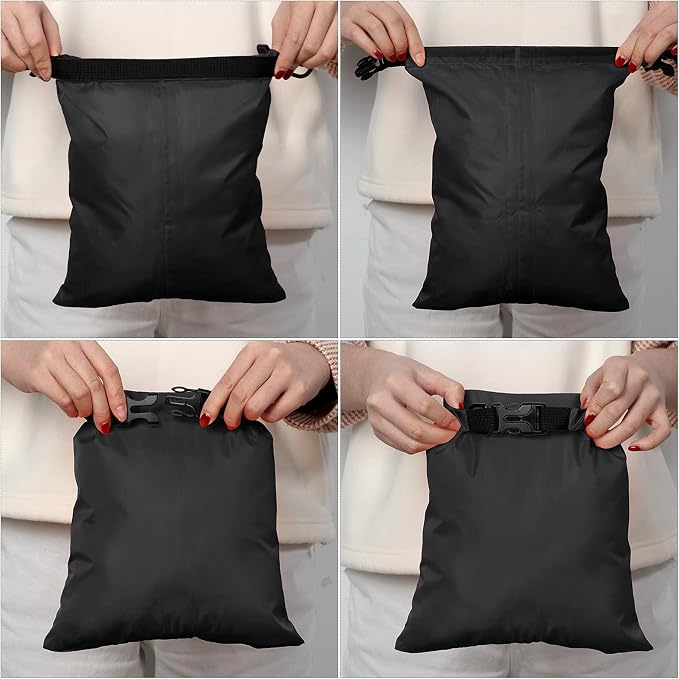 Shappy Waterproof Dry Bag Set 6 Sizes Lightweight Sacks and Long Adjustable - Image 3