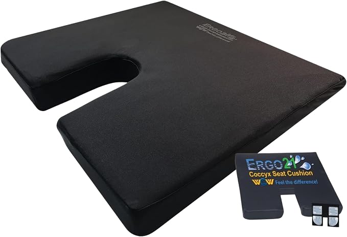 LiquiCell Coccyx Seat Cushion, Aid by Ergo21