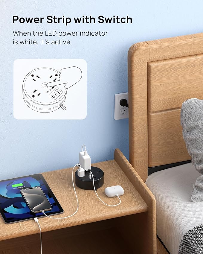 TROND Power Strip Flat Plug - Image 7