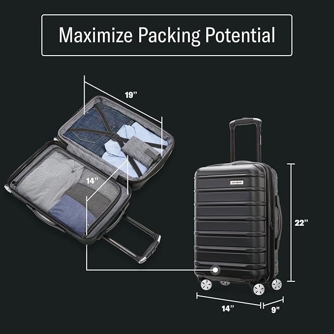 Samsonite Omni 2 International Carry-On Luggage - Image 3