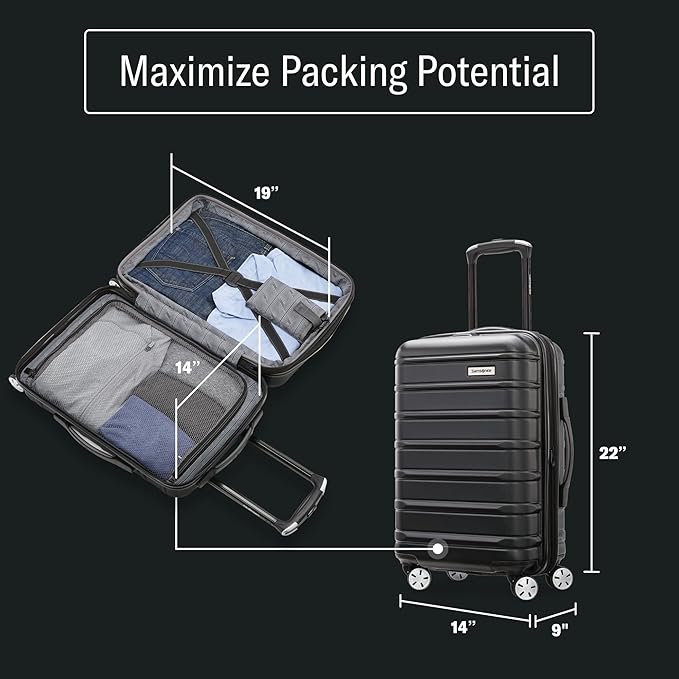 Samsonite Omni 2 Hardside Expandable Luggage - Image 3
