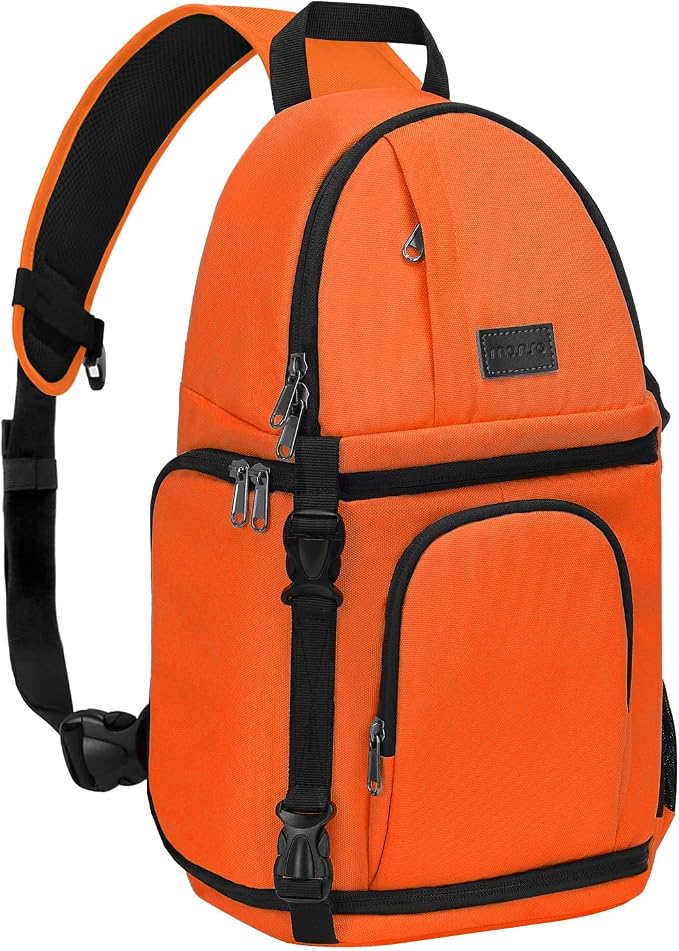 MOSISO Camera Sling Bag, DSLR/SLR/Mirrorless Camera Backpack Case Shockproof by MOSISO