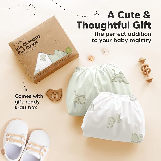 2-Pack Baby Changing Pad Covers - Image 9
