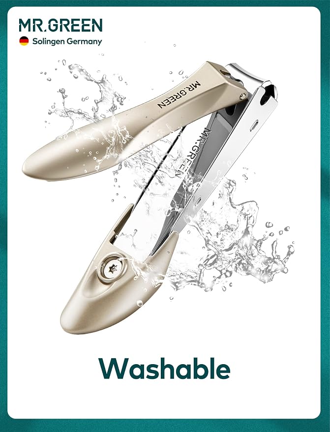 MR.GREEN Nail Clipper 3Pcs Set, Stainless Steel Manicure Pedicure Set - Image 4