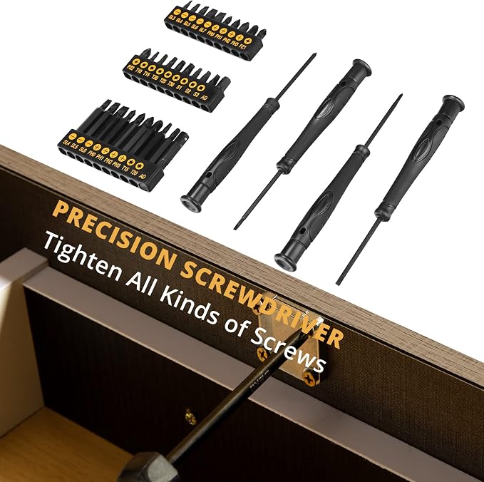 DEKOPRO 150 Piece Tool Set, General Household Hand Tool Kit, Home Repair Tool - Image 6