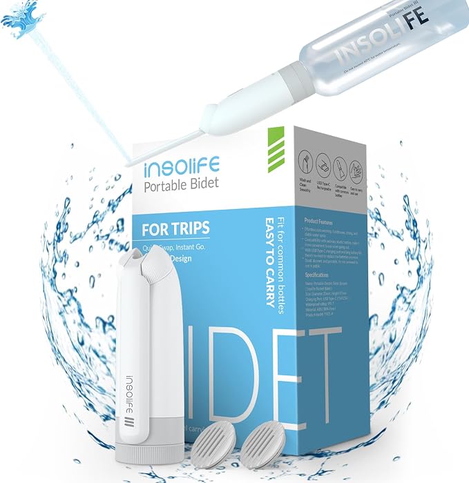 Portable Bidet | High Pressure | Travel Bidets by insolife