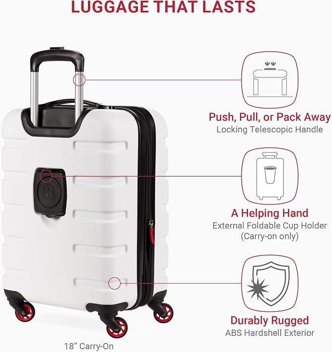 SwissGear 7366 Hardside Expandable Luggage - Image 2