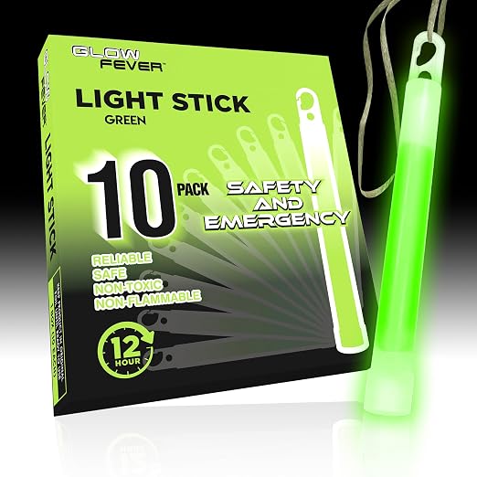 Glow Fever Emergency Safety Military Grade Glow Sticks, Hurricane and Survival - Image 2