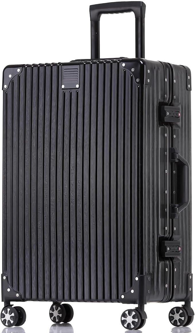 HotWay Carry On Luggage with Aluminum Frame, 20 Inch PC Hard Shell Suitcase by Unknown