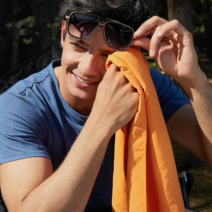 Rainleaf Microfiber Towel Perfect Travel & Gym & Camping Towel. Quick Dry - Image 5