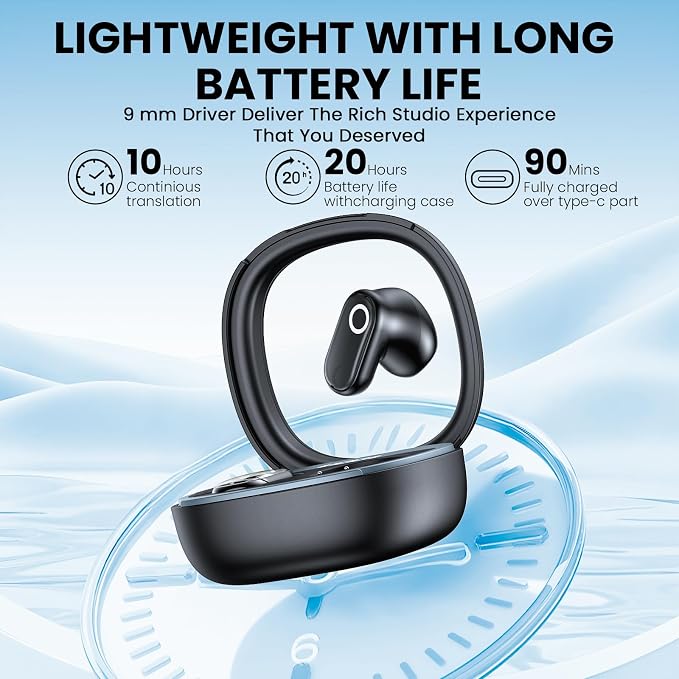 AI Translation Earbuds Real Time, 139 Language Translator Earbuds TWS 3-in-1 - Image 7